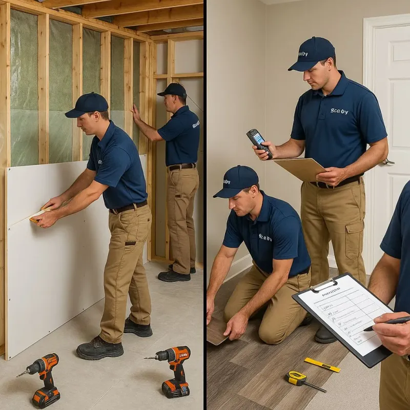 Repairs and Reconstruction process in McDowell County, NC
