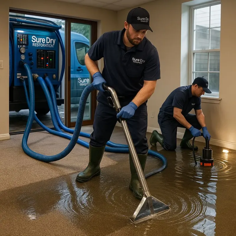Water Extraction and Removal process in McDowell County, NC